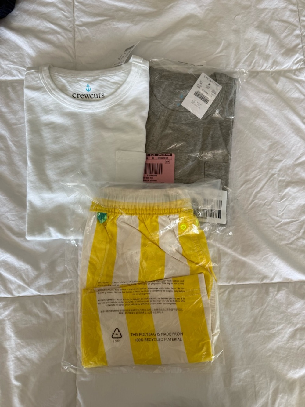 NWT Boys Crewcuts lot 8/9